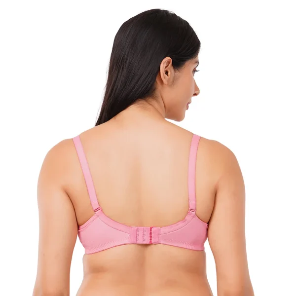 Fiore Full Coverage For Heavy Bust Everyday Bra (Pack of 1) - Pink - Image 2