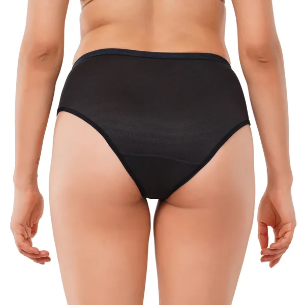 Fiore Everyday Cotton Panty (Pack of 3) - Black - Image 3