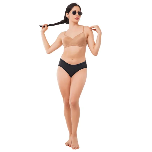Fiore Full Coverage Light Paded Everyday Bra (Pack of 1) - Beige - Image 6