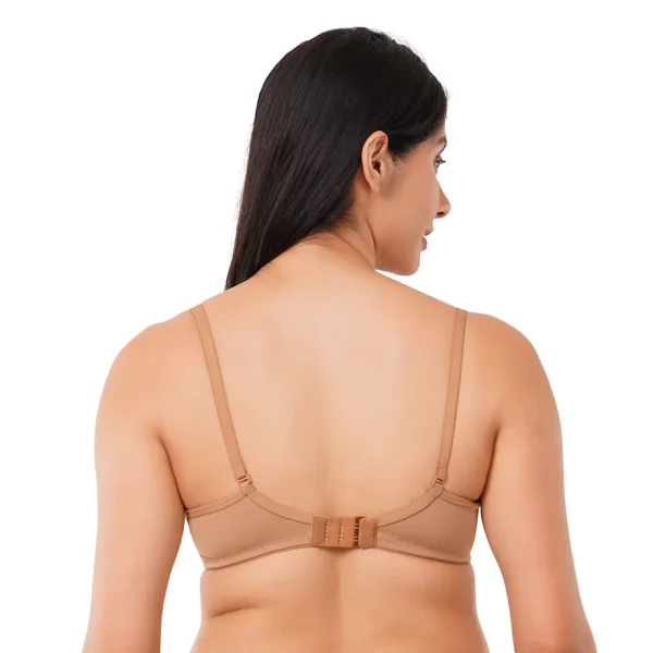 Fiore Full Coverage Light Paded Everyday Bra (Pack of 1) - Beige - Image 3