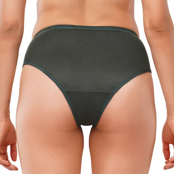 Fiore Everyday Cotton Panty (Pack of 3) - Green - Image 3