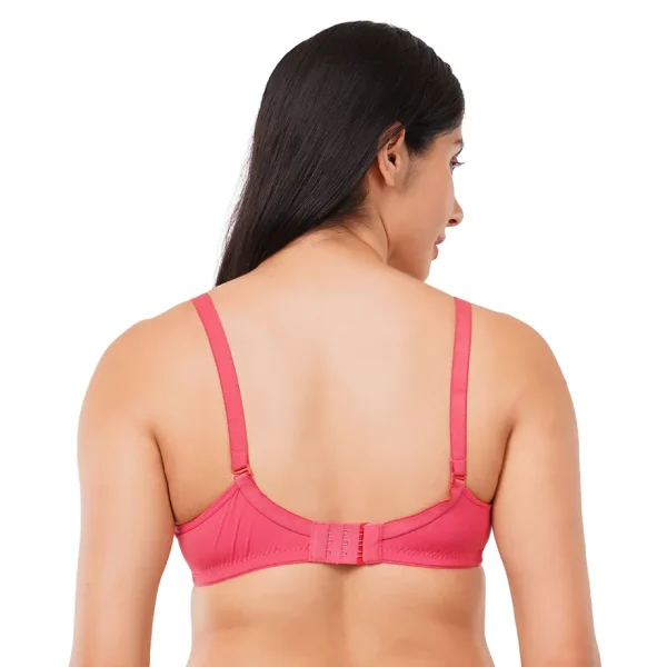 Fiore Full Coverage For Heavy Bust Everyday Bra (Pack of 1) - Pink - Image 3
