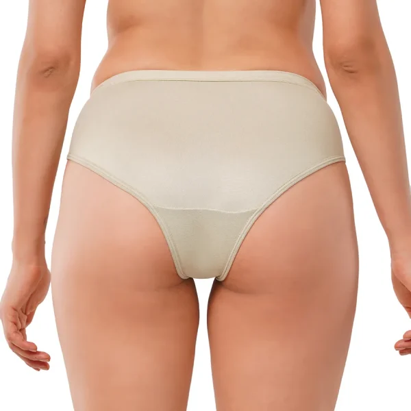 Fiore Everyday Cotton Panty (Pack of 3) - Grey - Image 3