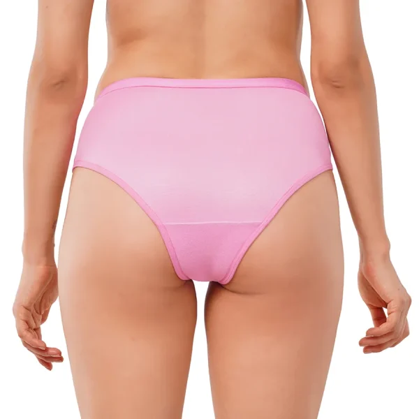 Fiore Everyday Cotton Panty (Pack of 3) - Pink - Image 3