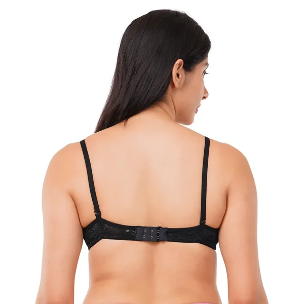 Fiore Medium Coverage Non Paded Everyday Bra (Pack of 1) - Black - Image 5