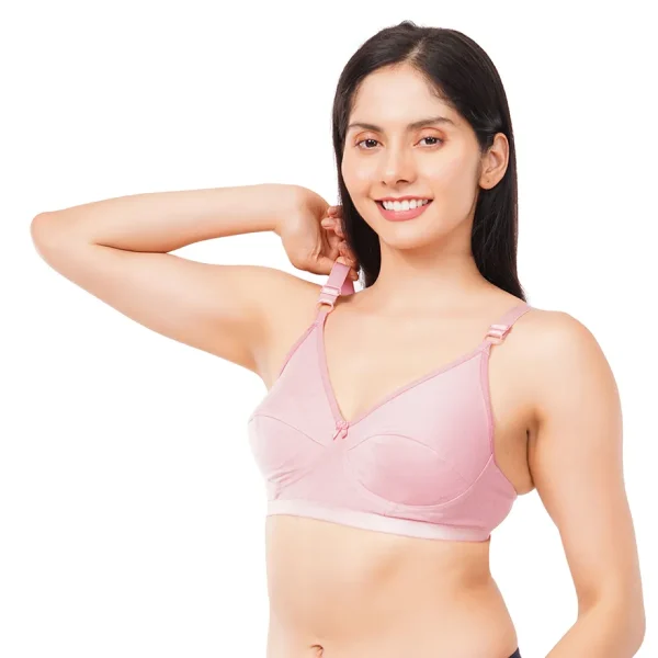 Fiore Full Coverage Everyday Bra (Pack of 1) - Pink - Image 2