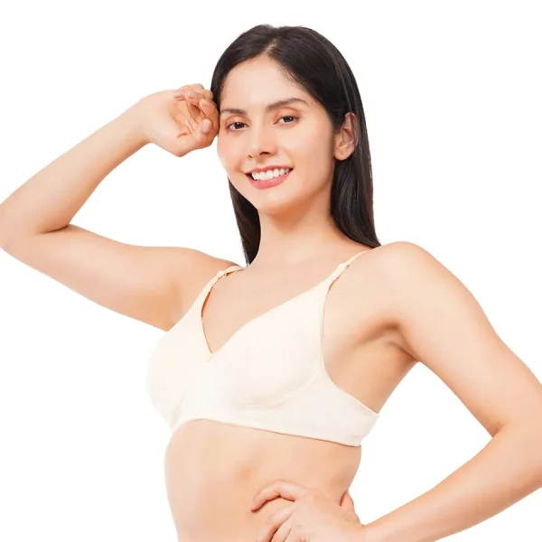 Fiore Full Coverage Everyday Bra (Pack of 1) - Beige - Image 5
