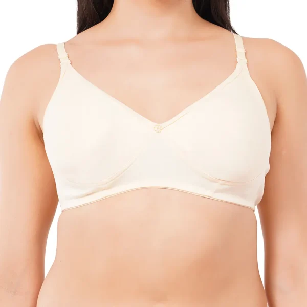 Fiore Full Coverage Everyday Bra (Pack of 1) - Beige - Image 3