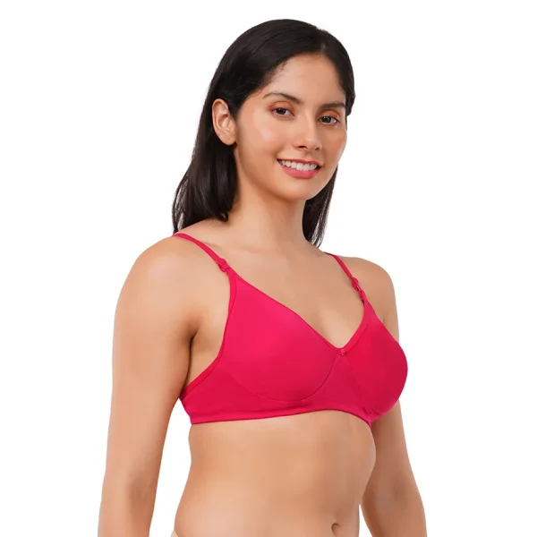 Fiore Full Coverage Everyday Bra (Pack of 1) - Red - Image 2