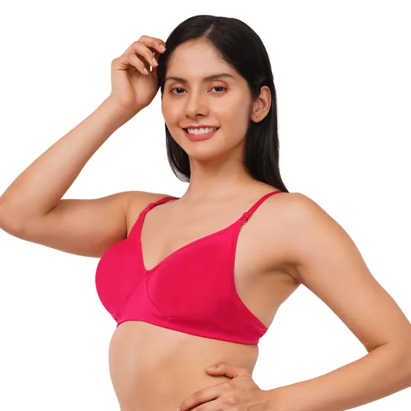 Fiore Full Coverage Everyday Bra (Pack of 1) - Red - Image 5