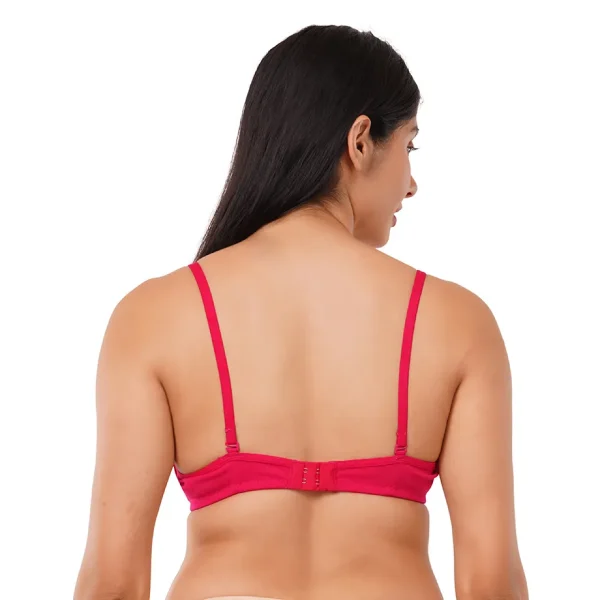 Fiore Full Coverage Everyday Bra (Pack of 1) - Red - Image 4